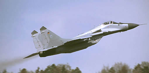 MiG-29G 'Fulcrum' 29+17 taking off