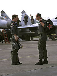 MiG pilots...