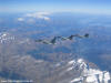 On the way home over the alps.