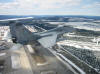 �ber dem Goose Bay airfield.